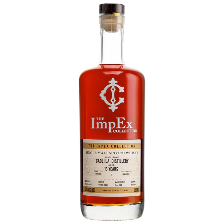 The ImpEx Collection Caol Ila Distillery 13 Year Old 2010 Scotch The ImpEx Collection 