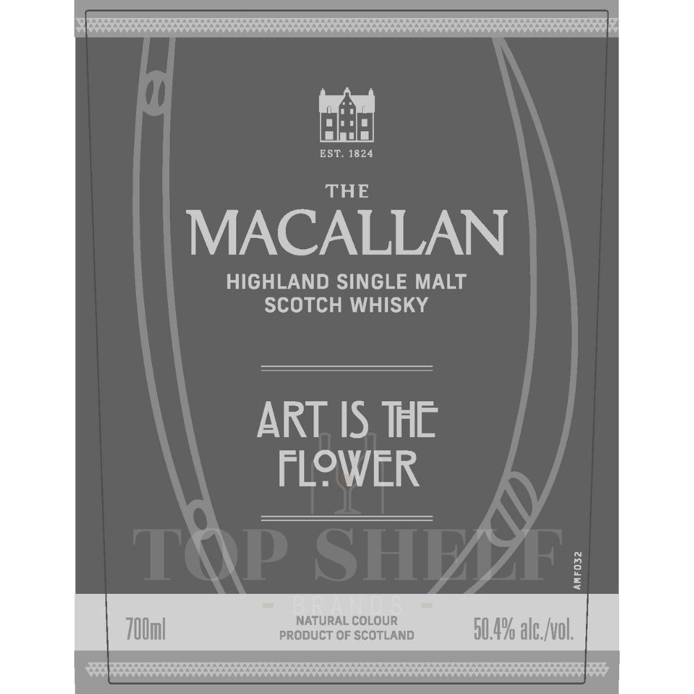 The Macallan Art Is The Flower Scotch The Macallan 