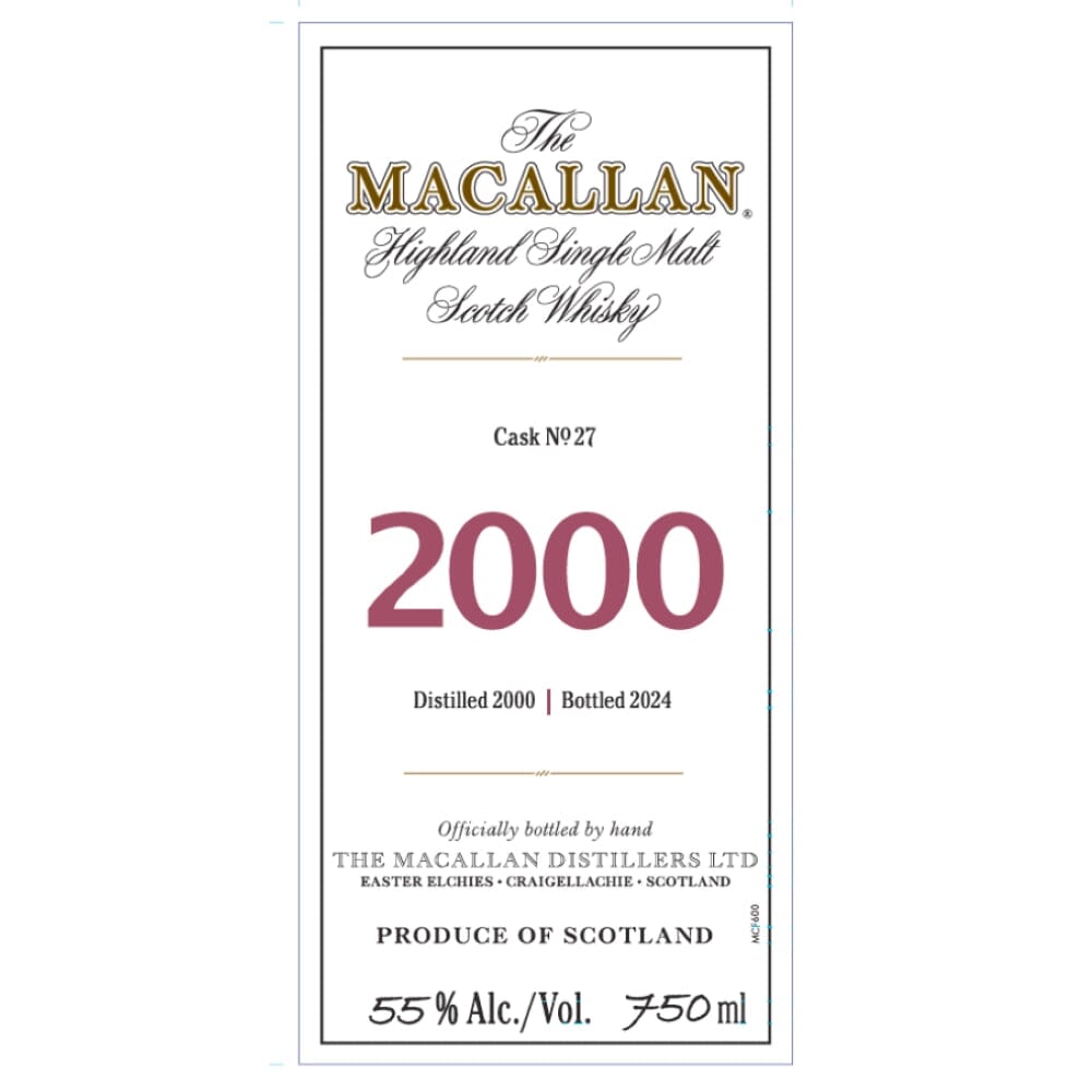 The Macallan Fine & Rare 24 Year Old 2000
