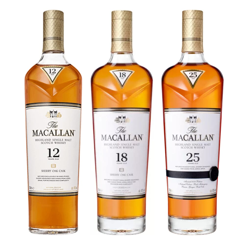 The Macallan Sherry Oak Collector's Set Scotch The Macallan 