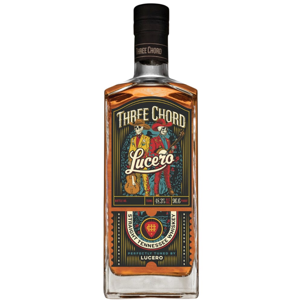 Three Chord Lucero Tennessee Straight Whiskey Bourbon Three Chord 