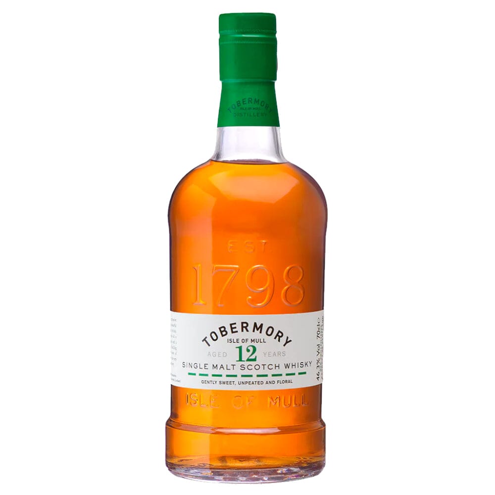 Tobermory 12 Year Old Single Malt Scotch Whisky Scotch Tobermory Distillery 