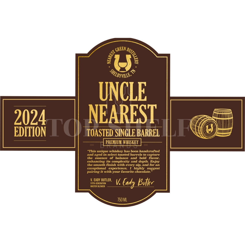 Uncle Nearest Toasted Single Barrel 2024 Edition