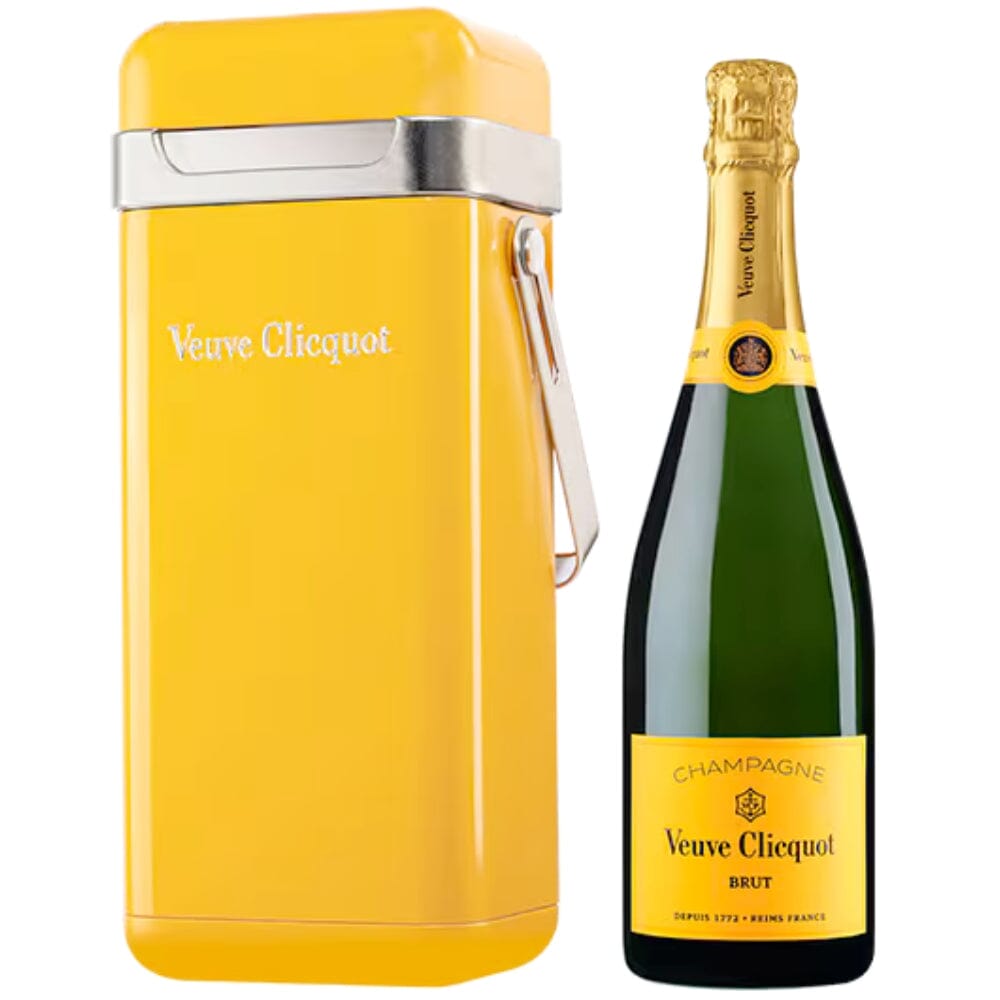 Veuve Clicquot Brut Champagne With Portable Cooler Gift Box 750ml Champagne Veuve Clicquot 