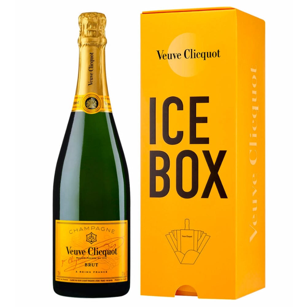 Veuve Clicquot Brut Yellow Label Champagne Ice Box Champagne Veuve Clicquot 