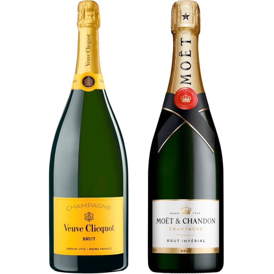 Veuve Clicquot Brut & Moet & Chandon Imperial Brut Bundle Champagne Veuve Clicquot 