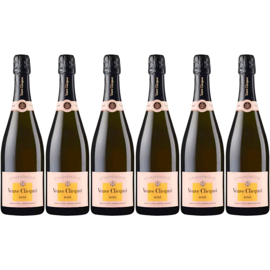 Veuve Clicquot Rose 750ML 6pk Champagne Veuve Clicquot 