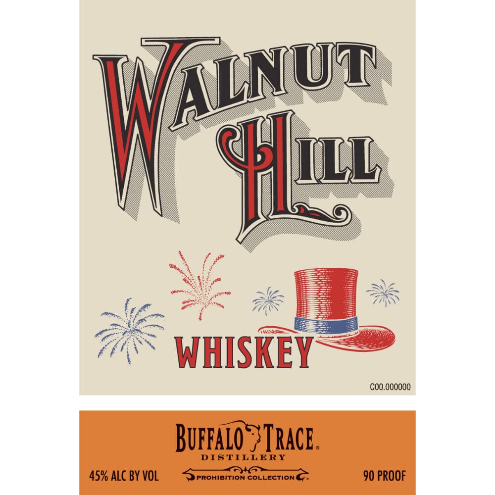 Walnut Hill Whiskey Rye Whiskey Buffalo Trace 
