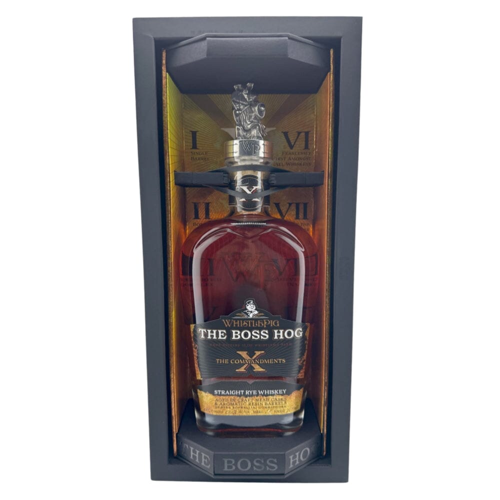 Buy WhistlePig The Boss Hog X: The Commandments Straight Rye Online