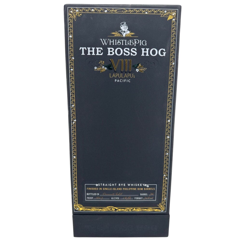 WhistlePig The Boss Hog "The One That Made It Around The World" Rye Whiskey WhistlePig 