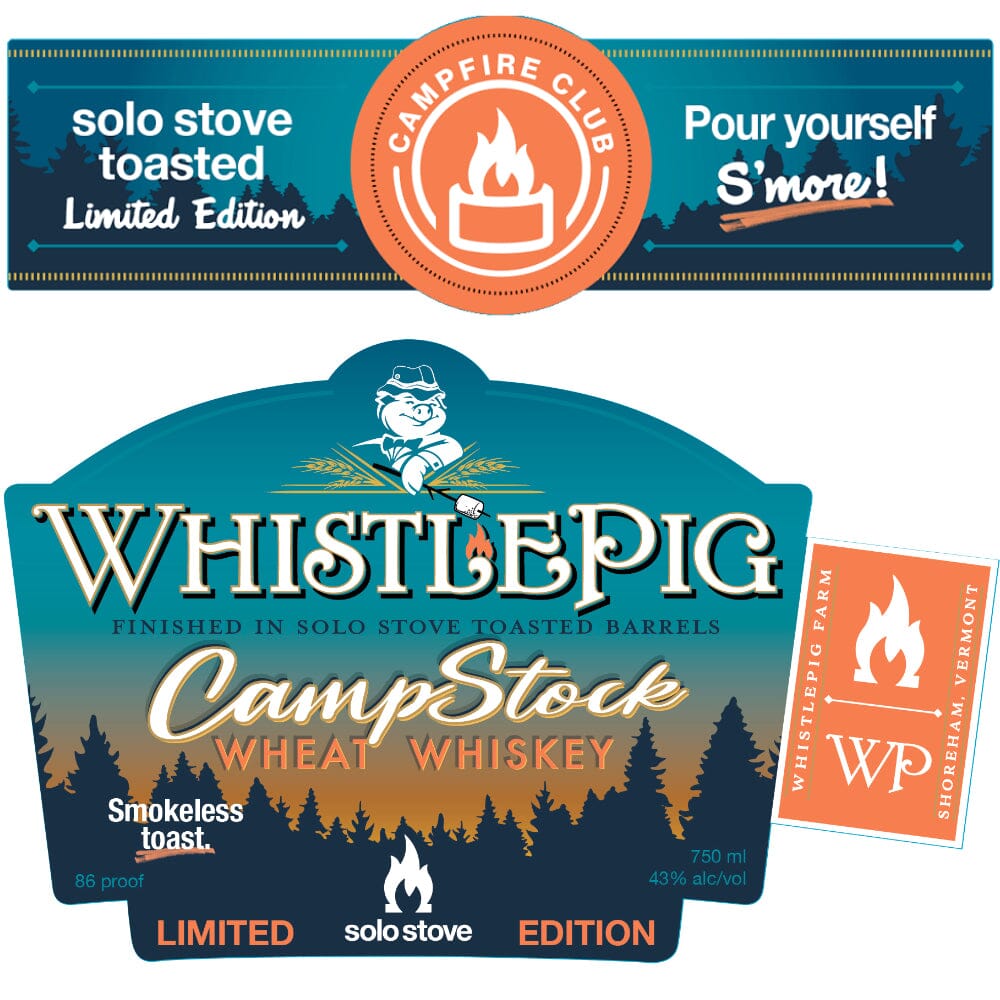 Whistlepig CampStock Solo Stove Limited Edition Wheat Whiskey WhistlePig 