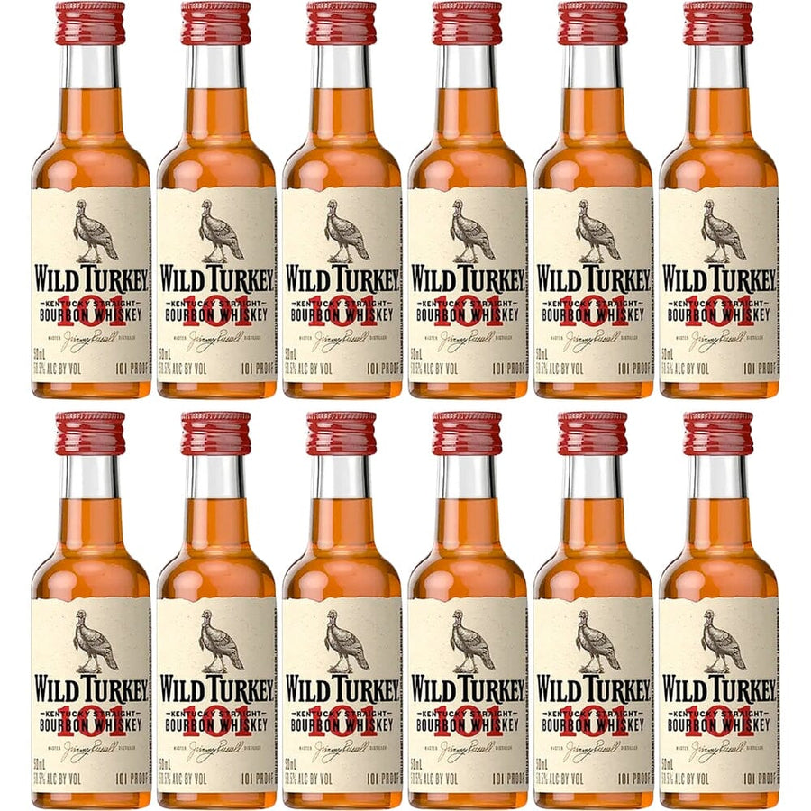 Wild Turkey 101 50ml 12pk Bourbon Wild Turkey 