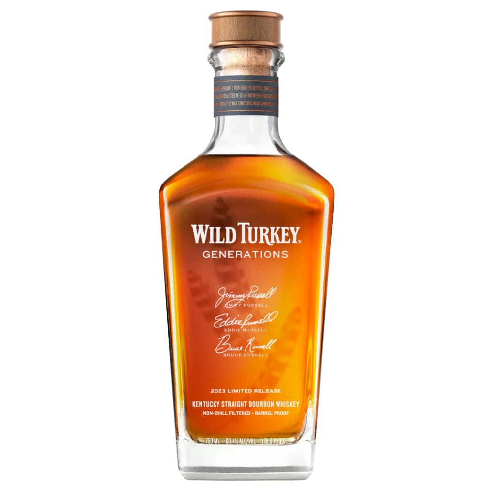 Wild Turkey Generations 2023 Limited Release Bourbon Wild Turkey 