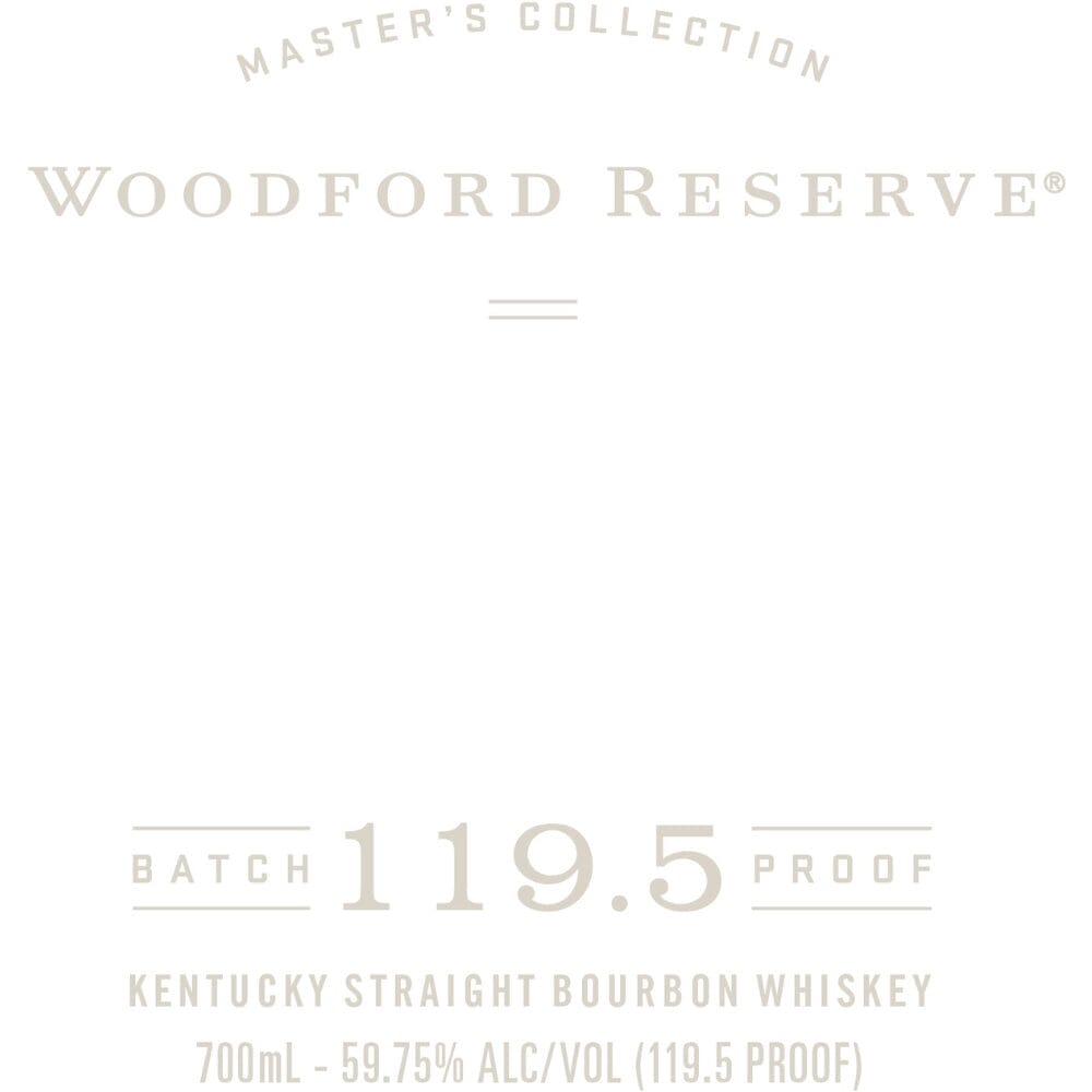 Woodford Reserve Batch Proof 119.5 Bourbon Woodford Reserve 