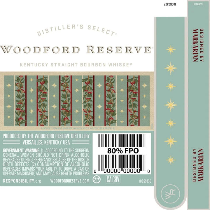 Woodford Reserve Holiday Edition 2025 1L 3PK Bourbon Woodford Reserve 