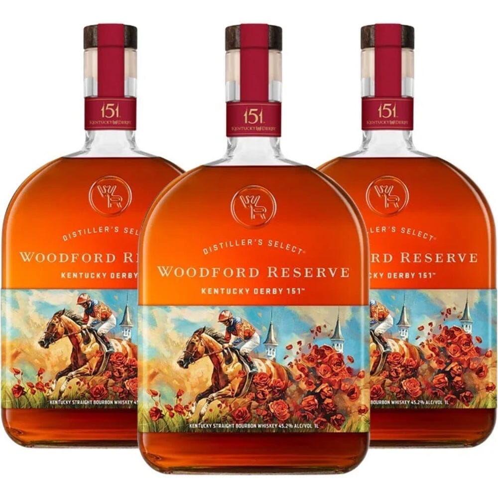 Woodford Reserve Kentucky Derby 151 Edition 3pk Bourbon Woodford Reserve 