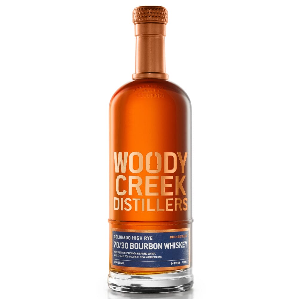 Woody Creek High Rye Bourbon Rye Whiskey Woody Creek Distillers 