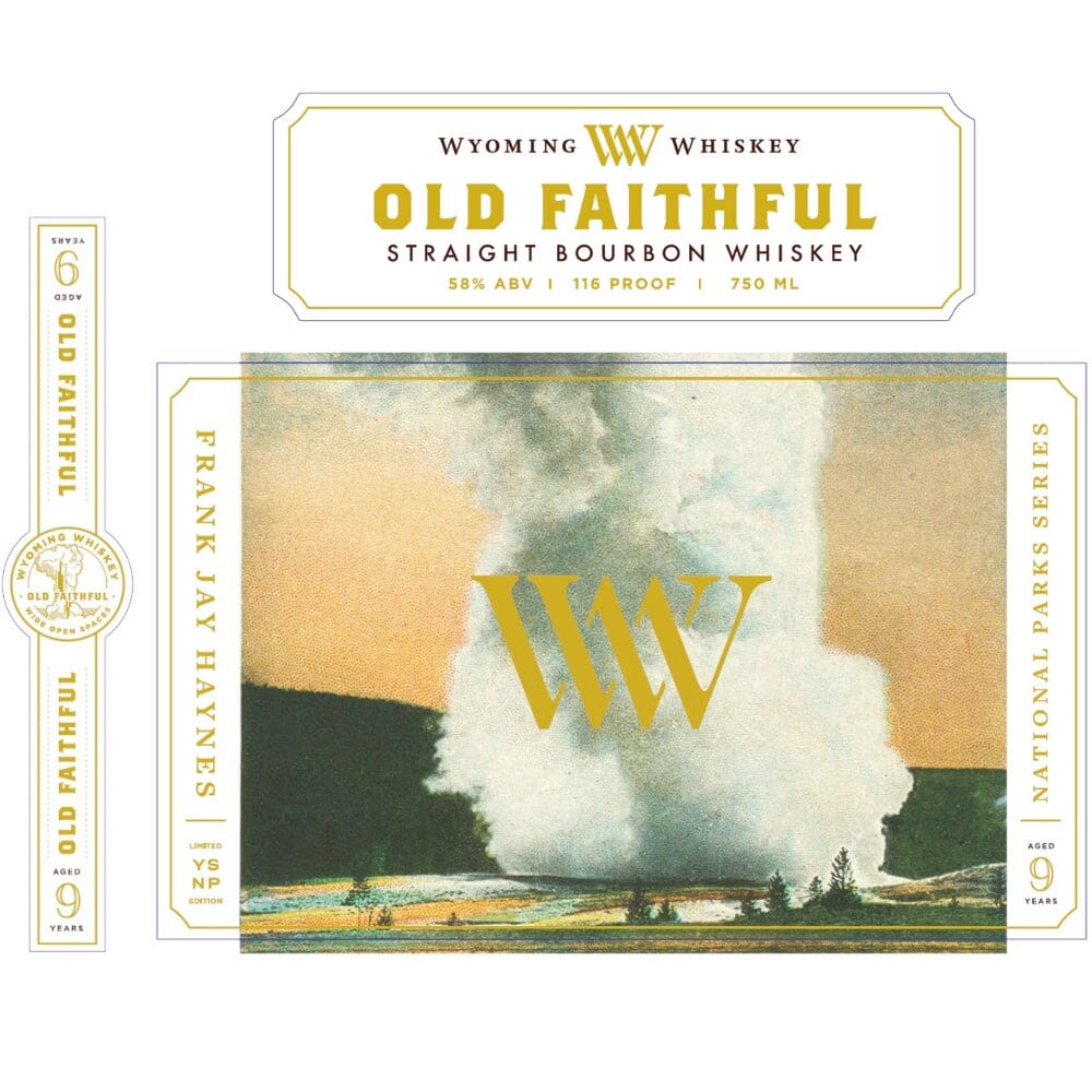 Wyoming Whiskey Old Faithful 9 Year Old Bourbon Bourbon Wyoming Whiskey 