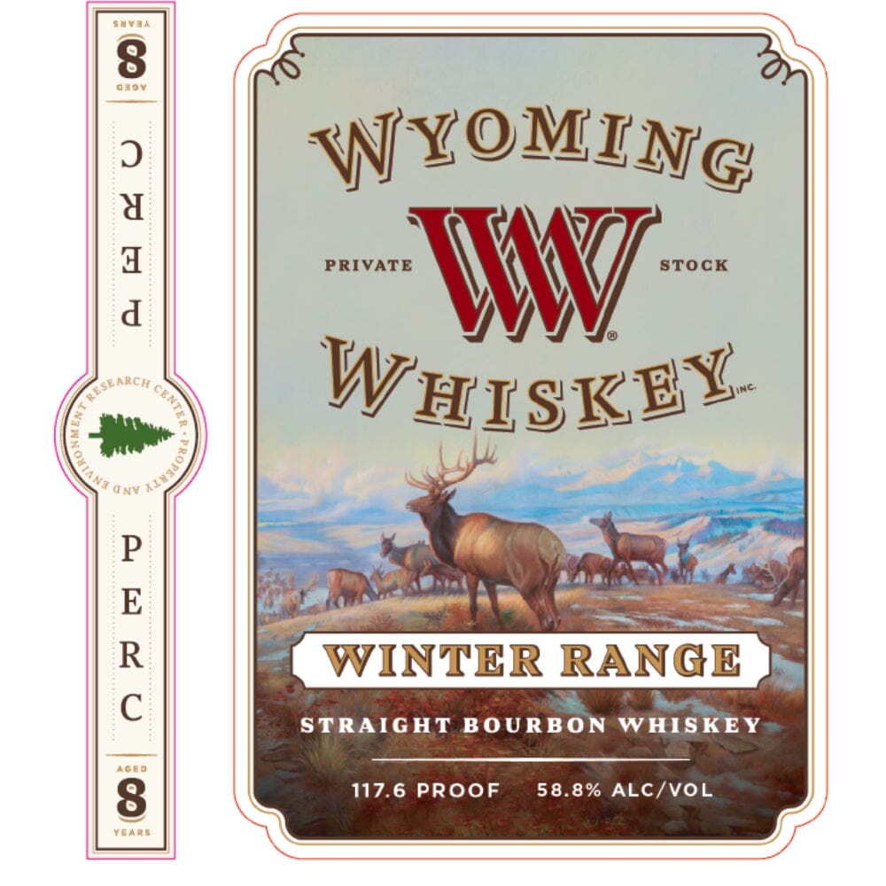 Wyoming Whiskey Winter Range Straight Bourbon Bourbon Wyoming Whiskey 