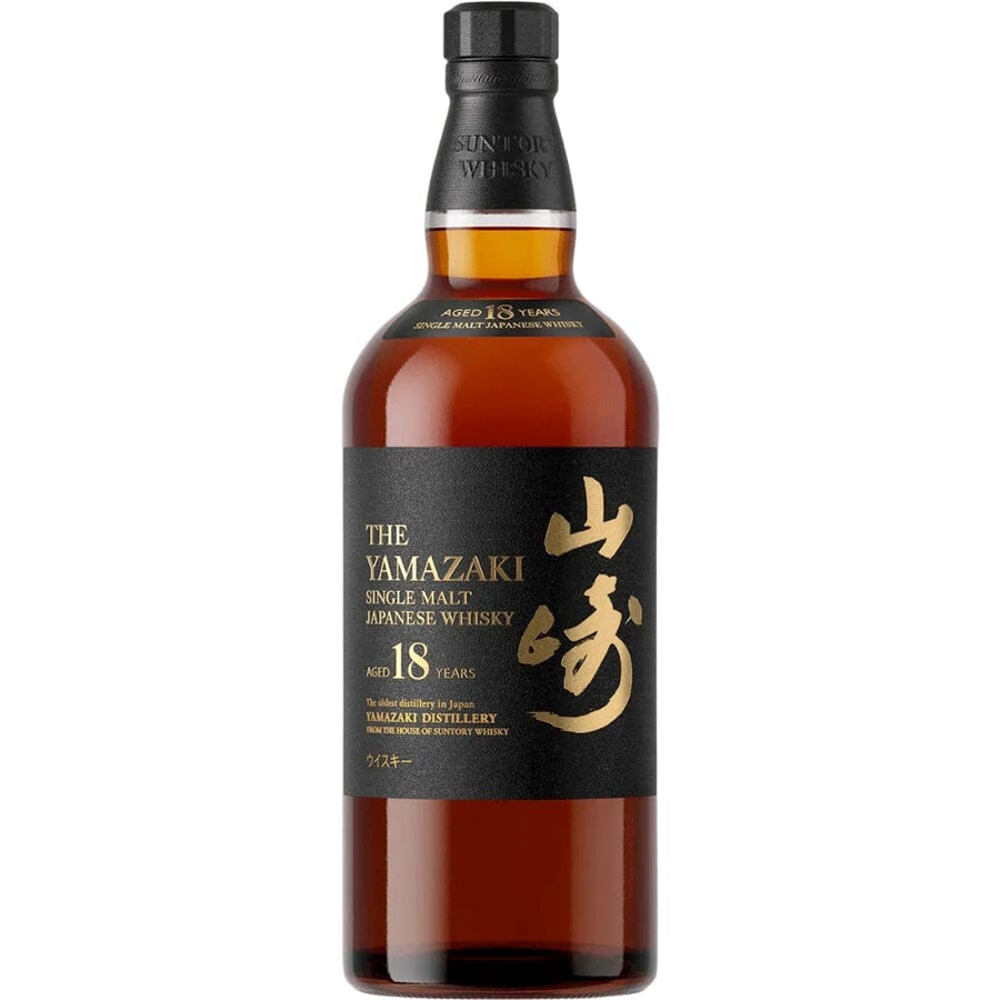 Yamazaki 18 Year Single Malt (Black Label) Japanese Whisky Yamazaki 
