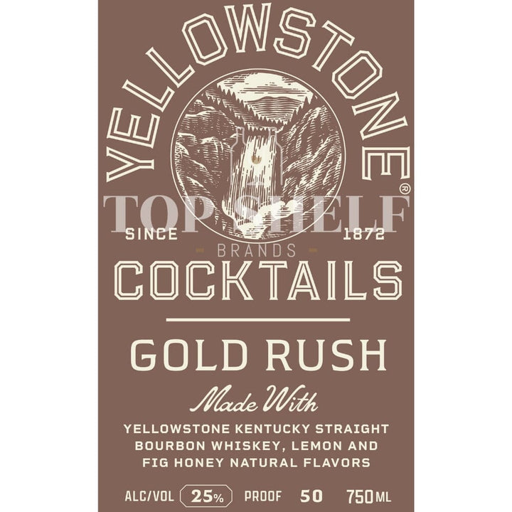 Yelllowstone Cocktails Gold Rush Ready-To-Drink Cocktails Yellowstone 