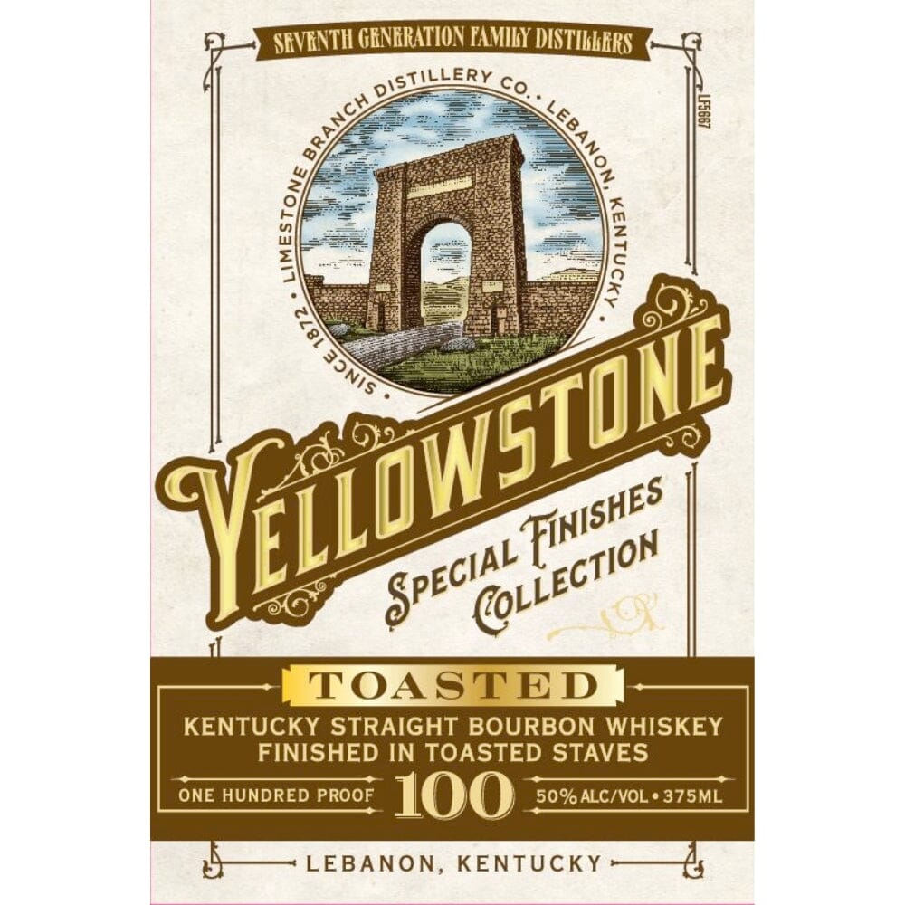 Yellowstone Toasted Bourbon Special Finishes Collection 375ml Bourbon Yellowstone 