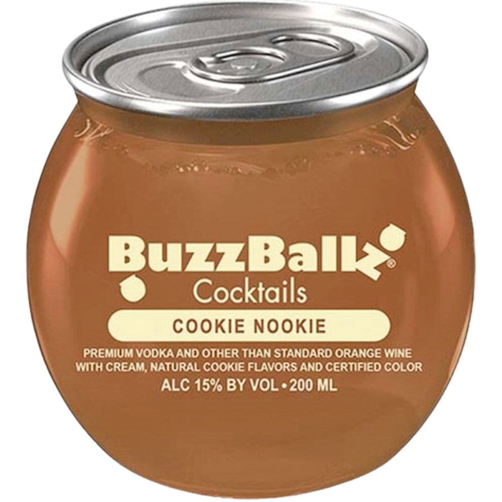 Buzzballz Cookie Nookie Pre-Mixed Cocktails 4-Pack Ready-To-Drink Cocktails Buzzballz 