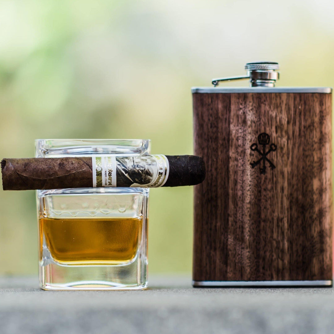 Cigar Glass for Bourbon Cigar Accessories Pappy & Company 
