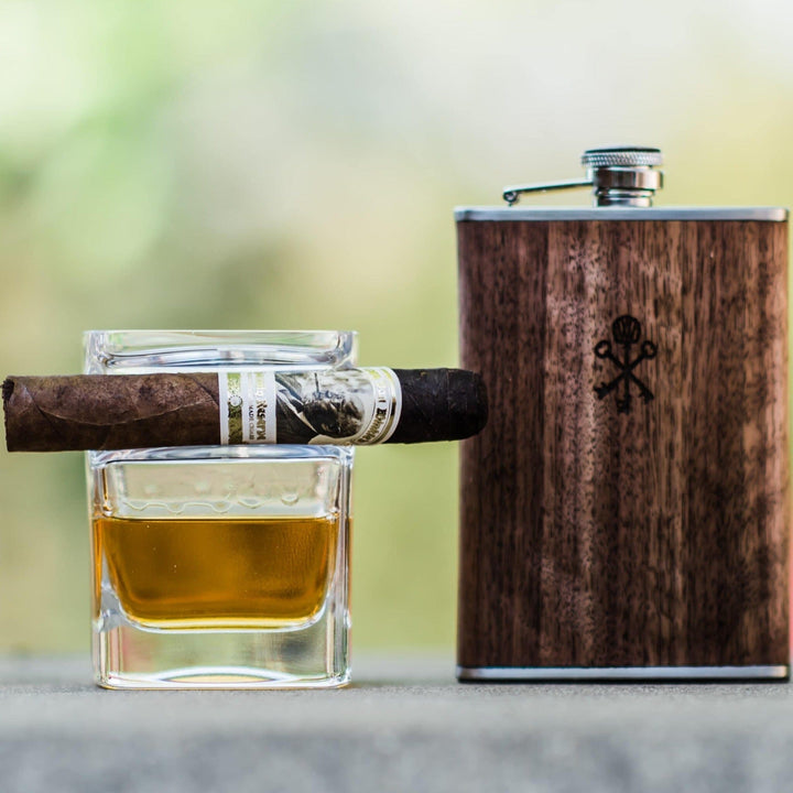 Cigar Glass for Bourbon Cigar Accessories Pappy & Company 