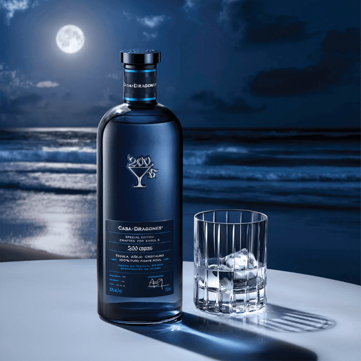 Casa Dragones Karol G Special Edition 200 Copas Añejo Cristalino Tequila Tequila Tequila Casa Dragones 