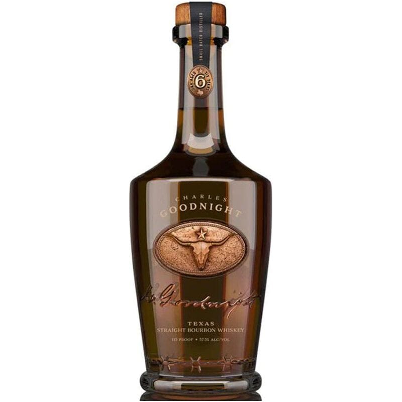 Charles Goodnight Texas Straight Bourbon Whiskey 115 Proof Bourbon Whiskey Charles Goodnight 