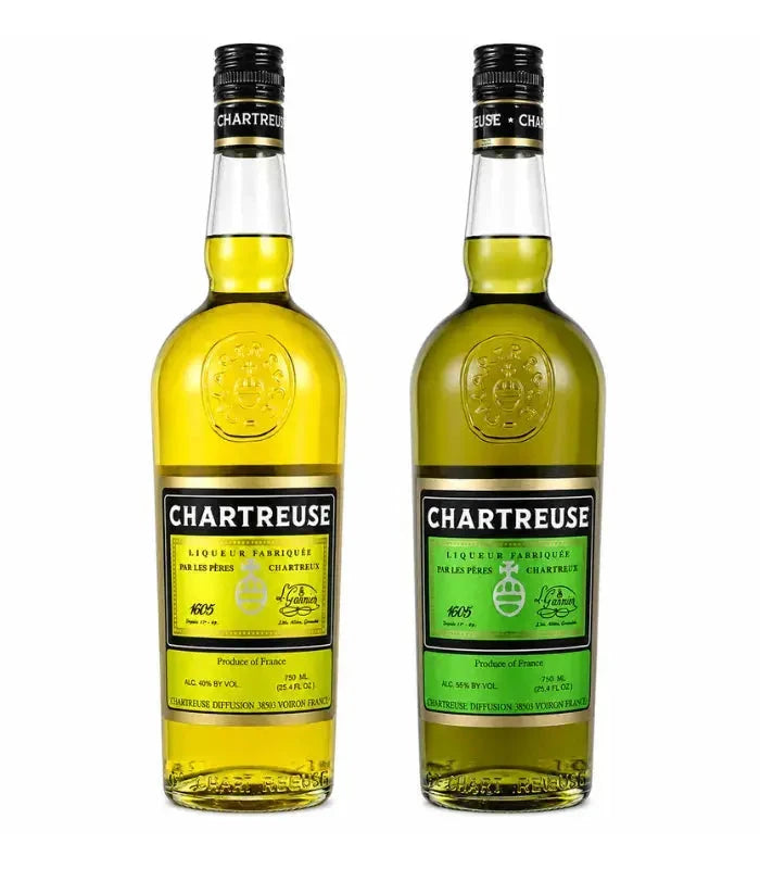 Chartreuse Green & Yellow Liqueur Bundle Liqueur Chartreuse 