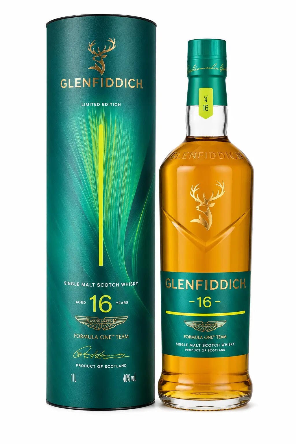 Glenfiddich 16 Year Aston Martin Formula One Edition Release 2 Single Malt Scotch Whisky