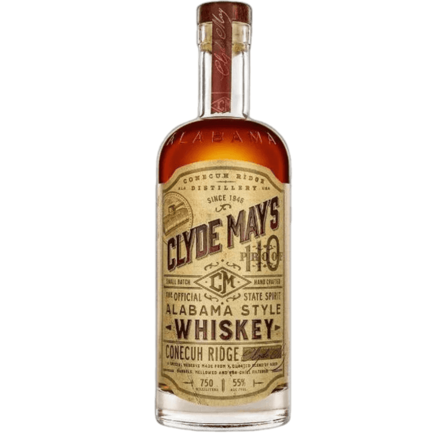 Clyde May's Alabama Style Conecuh Ridge Special Reserve 110 Proof Whiskey Clyde May's 