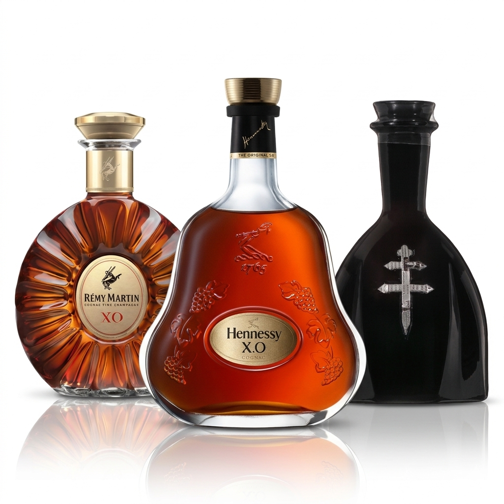 Cognac XO Bundle | Hennessy XO, D'USSÉ XO & Rémy Martin XO