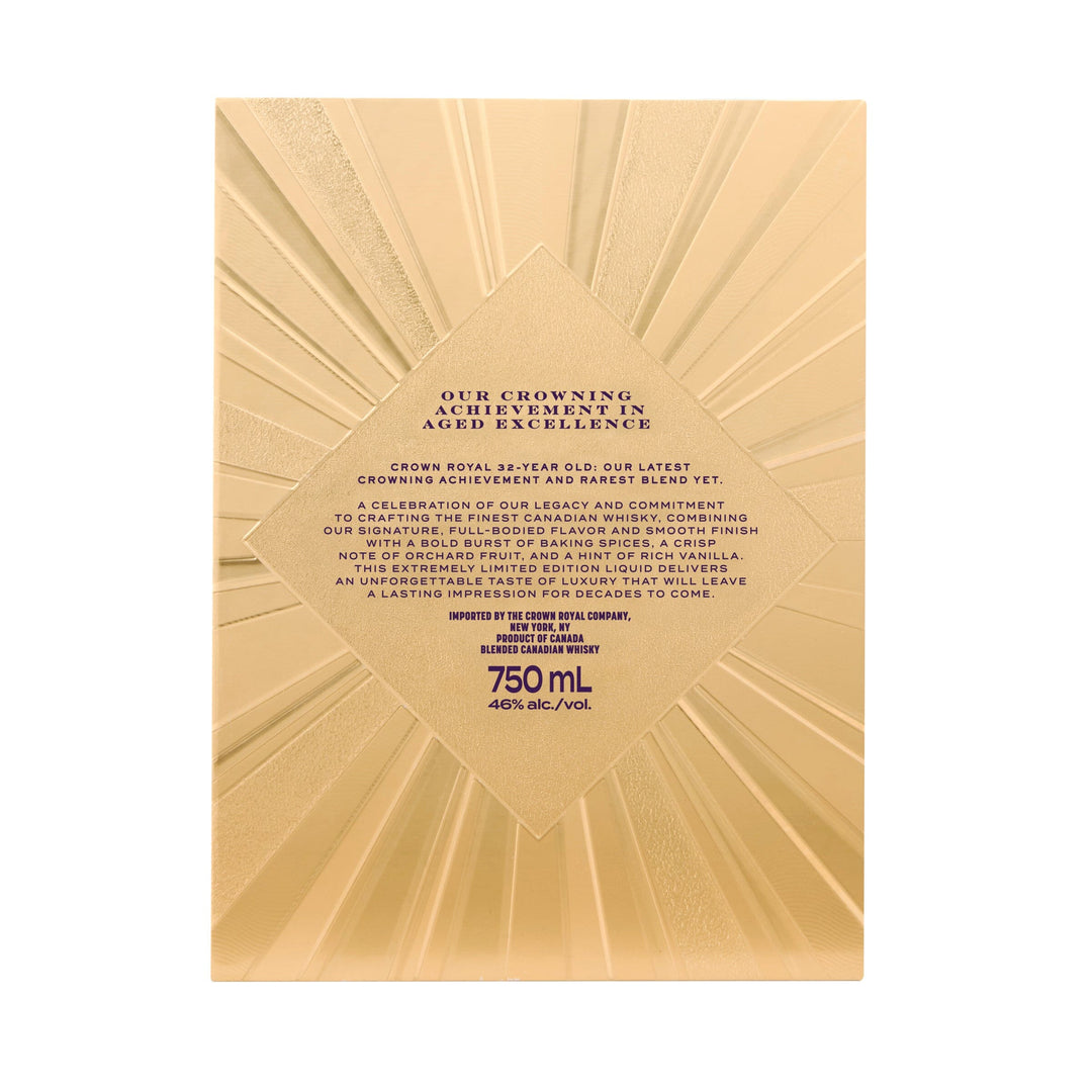 Crown Royal 32 Year Old Extra Rare Canadian Whisky Crown Royal 