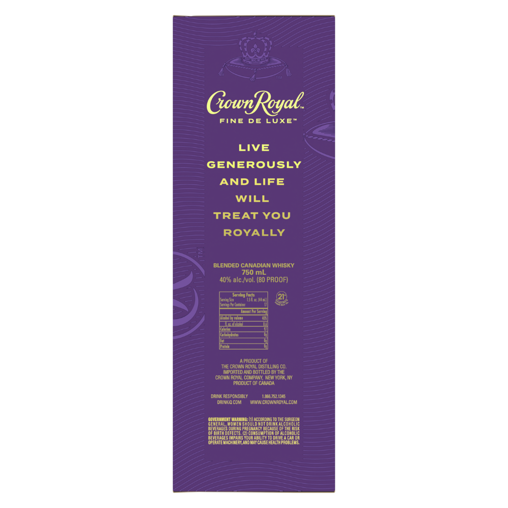 Crown Royal Deluxe With Tumbling Tower Gift Set