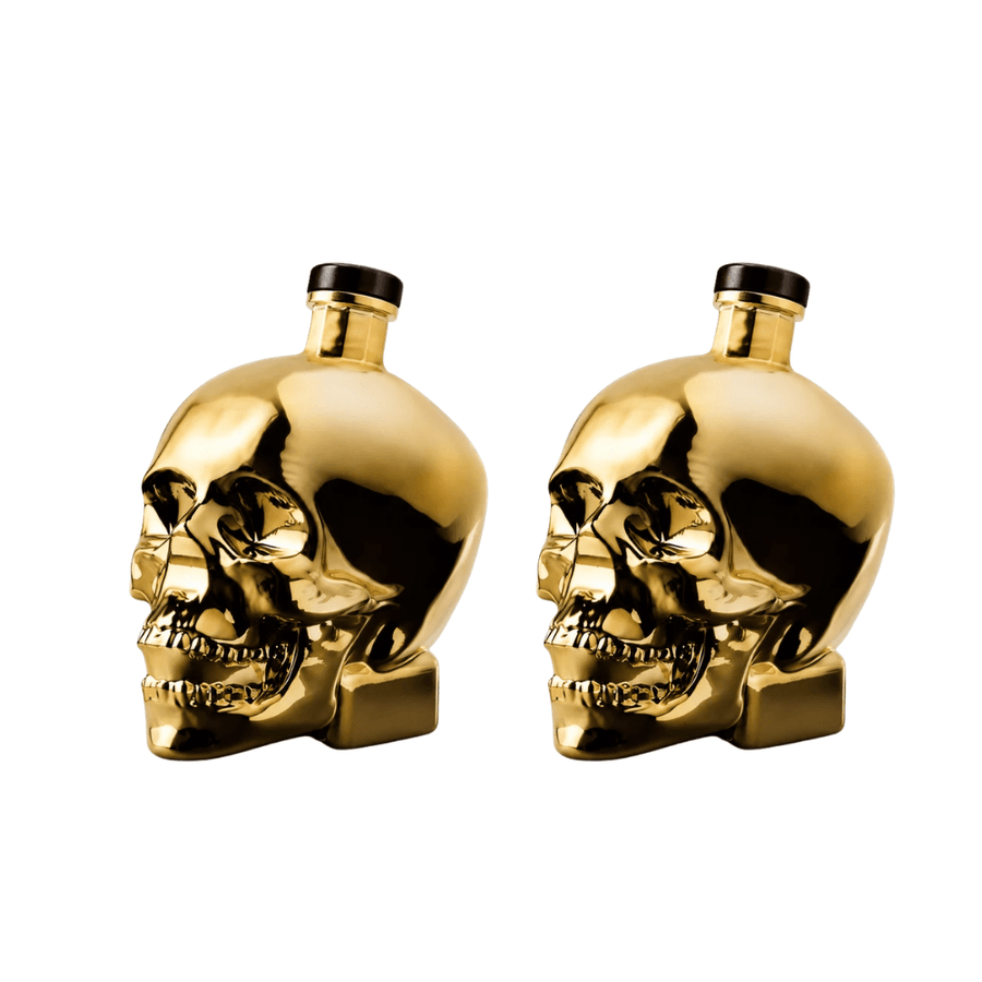 Crystal Head Gold Edition Vodka 2PK Vodka Crystal Head 