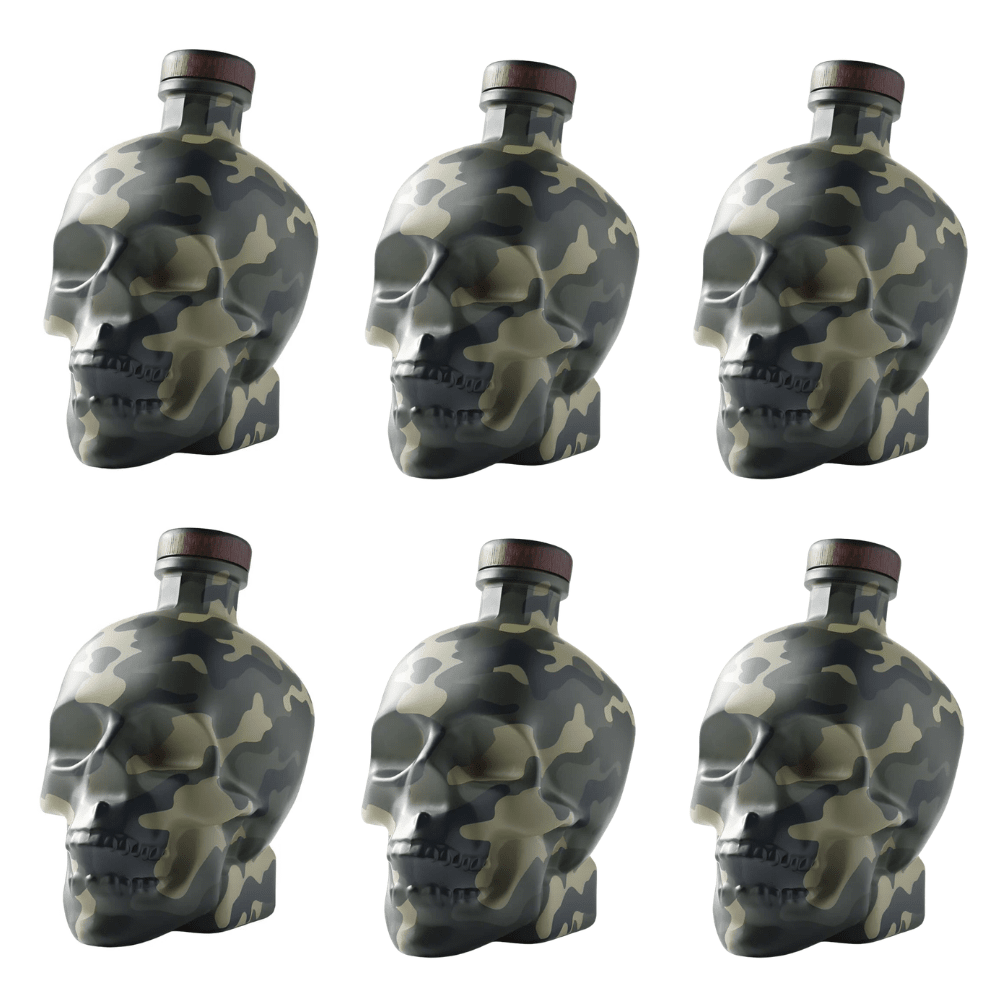 Crystal Head Camo Limited Edition Vodka 6PK Vodka Crystal Head 