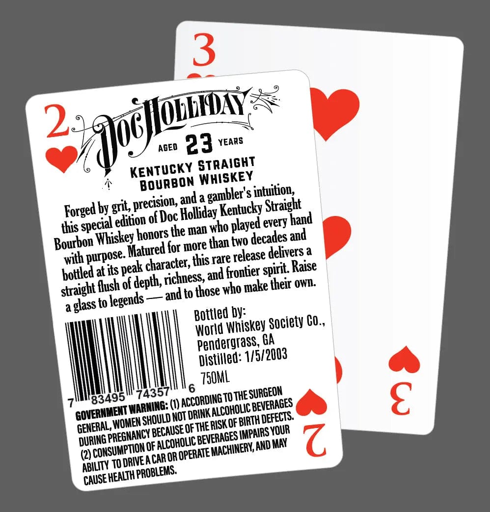 Doc Holliday 23 Year Kentucky Straight Bourbon Whiskey Buffalo Trace-Distilled Stocks