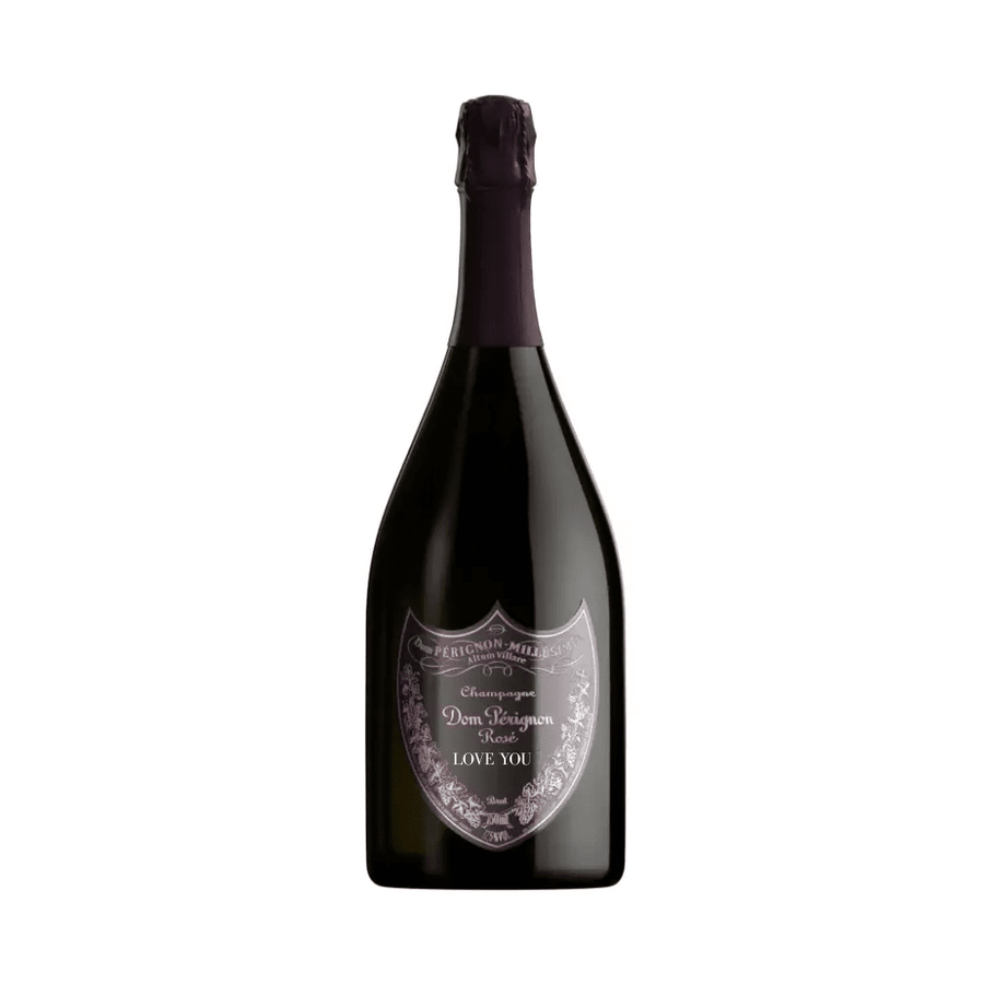 Dom Pérignon Brut Rosé Champagne "LOVE YOU" Shield Champagne Dom Pérignon 