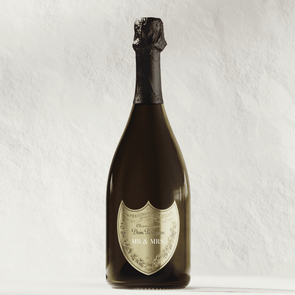 Dom Pérignon Brut Champagne "MR & MRS" Shield Champagne Dom Pérignon 