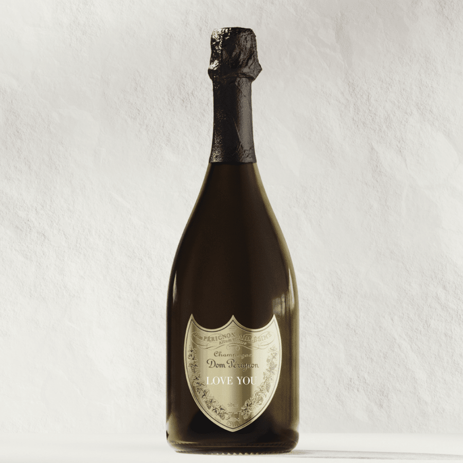 Dom Pérignon Brut Champagne "LOVE YOU" Shield Champagne Dom Pérignon 