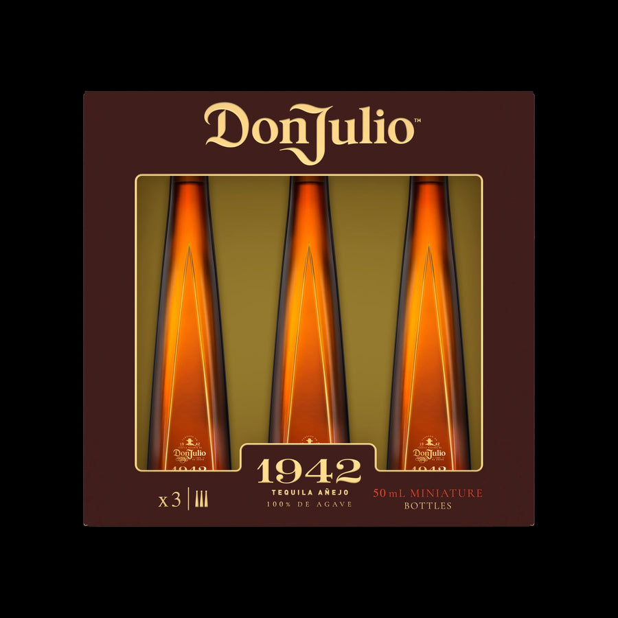 Don Julio 1942 50ml 3-Pack Gift Set Tequila Don Julio Tequila 