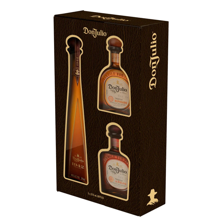 Don Julio 1942, Reposado & Añejo Gift Pack 3x375ml Tequila Don Julio Tequila 