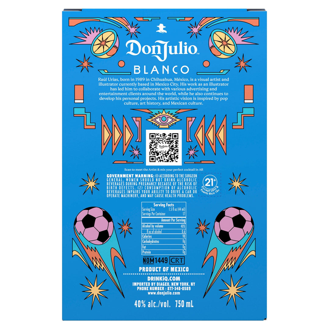 Don Julio Blanco Summer of Fútbol | Raul Urias Tequila Don Julio 