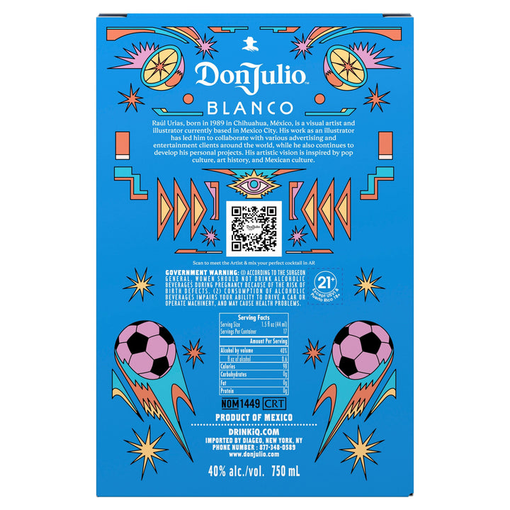 Don Julio Blanco Summer of Fútbol | Raul Urias Tequila Don Julio 