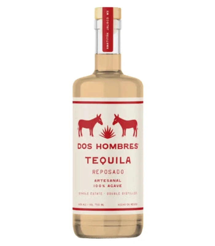 Dos Hombres Artesanal Tequila Reposado 750mL Reposado Dos Hombres 