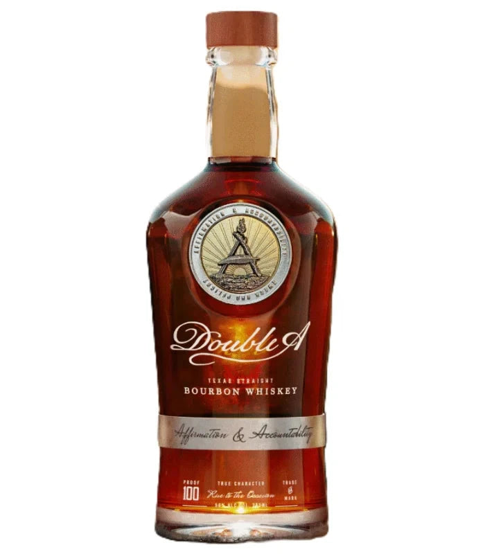 Double A Affirmation & Accountability Texas Straight Bourbon 750mL Bourbon Double A 