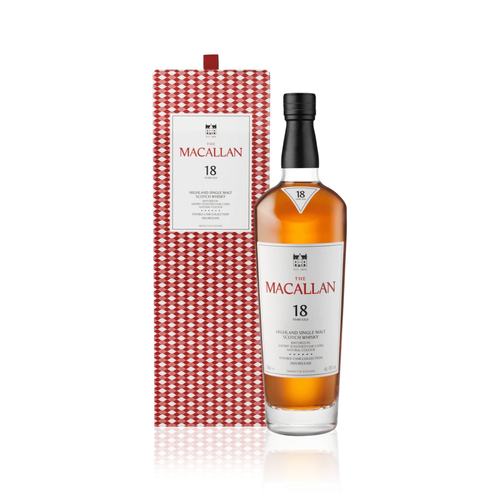 The Macallan Double Cask 18 Years Old Gift Box Scotch The Macallan 